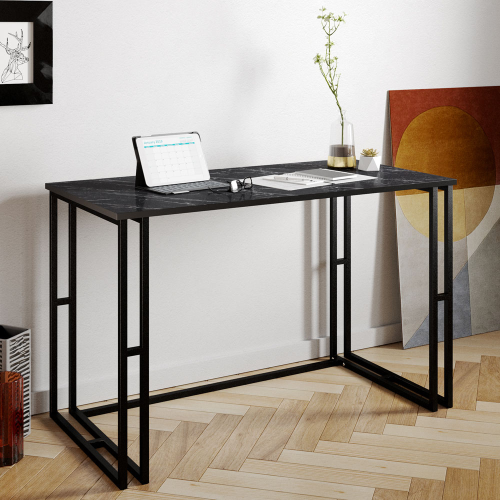 Decorotika Alpha Computer Desk Bendire Black Image 6