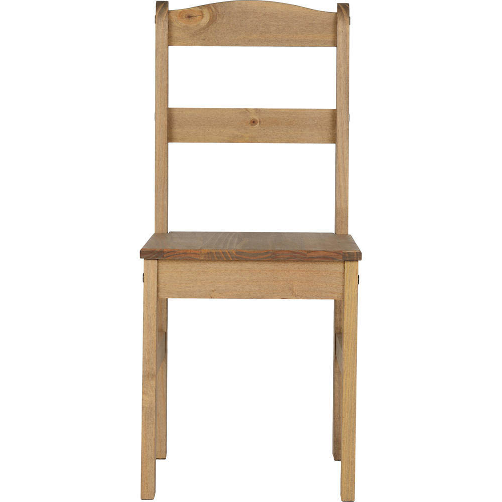 Seconique Panama 4 Seater Dining Set Natural Wax Image 6