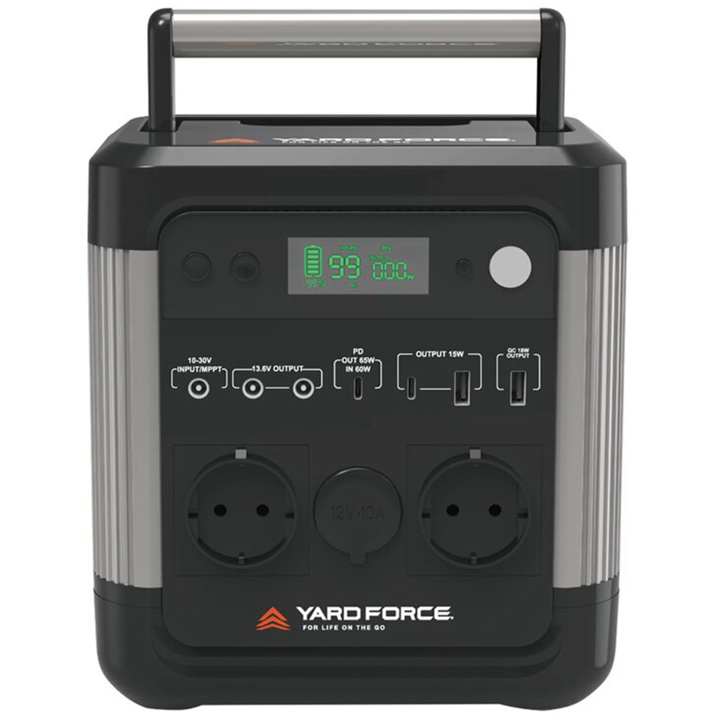 Yard Force LX PS600 Portable Power Station 600W Image 1