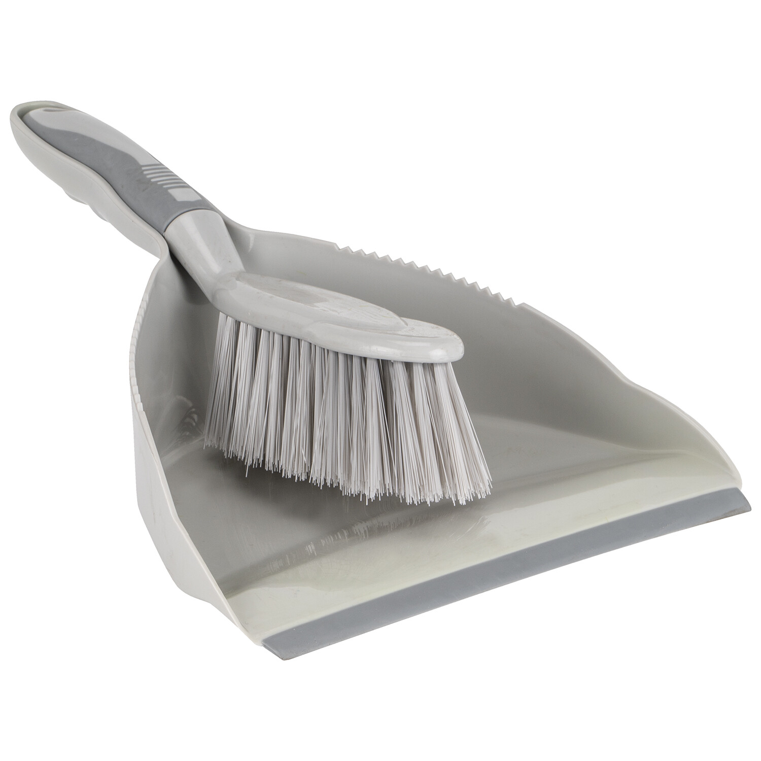 My Home Grey Dustpan and Brush Set Image