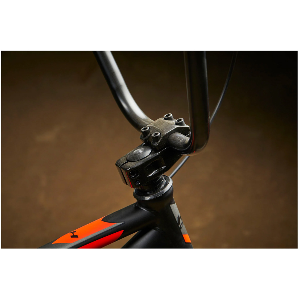 HUFFY HX Pro Racer 20-inch Aluminium Black and Orange BMX Race Bike Image 9