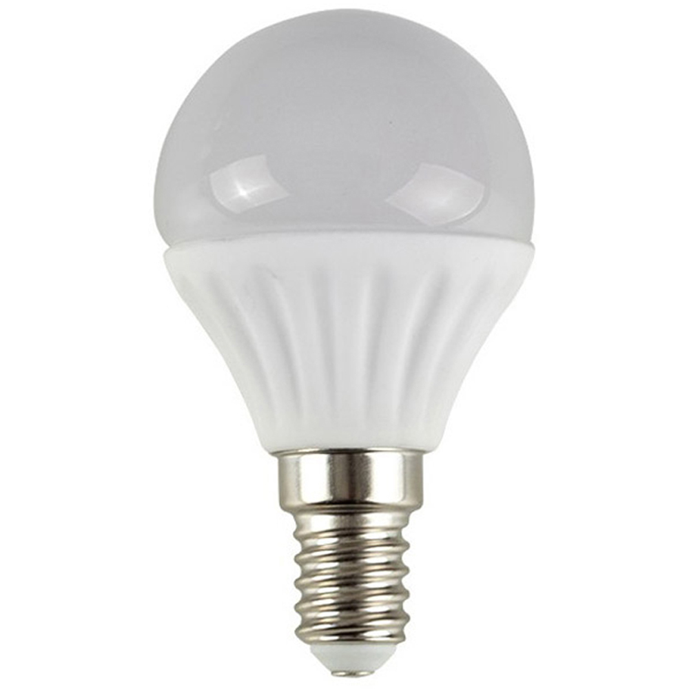 ValueLights 10 Pack E14 Golfball LED 4W Warm White 3000K Light Bulbs Image 1