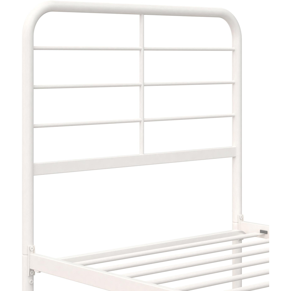 Dorel Millie Single White Metal Bed Image 6