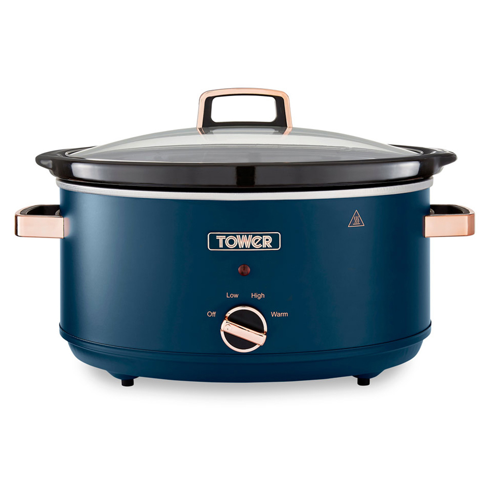 Tower Cavaletto Blue 6.5L Slow Cooker Image 1
