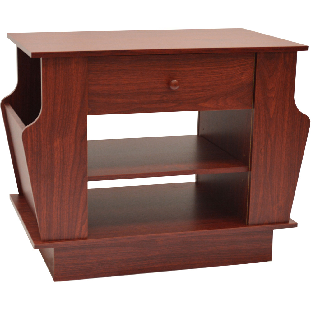 Watsons Companion Mahogany Large Storage Table with Magazine Rack Image 2