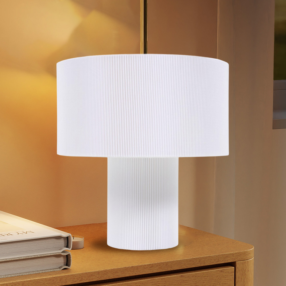 Amila Table Lamp White Image 2