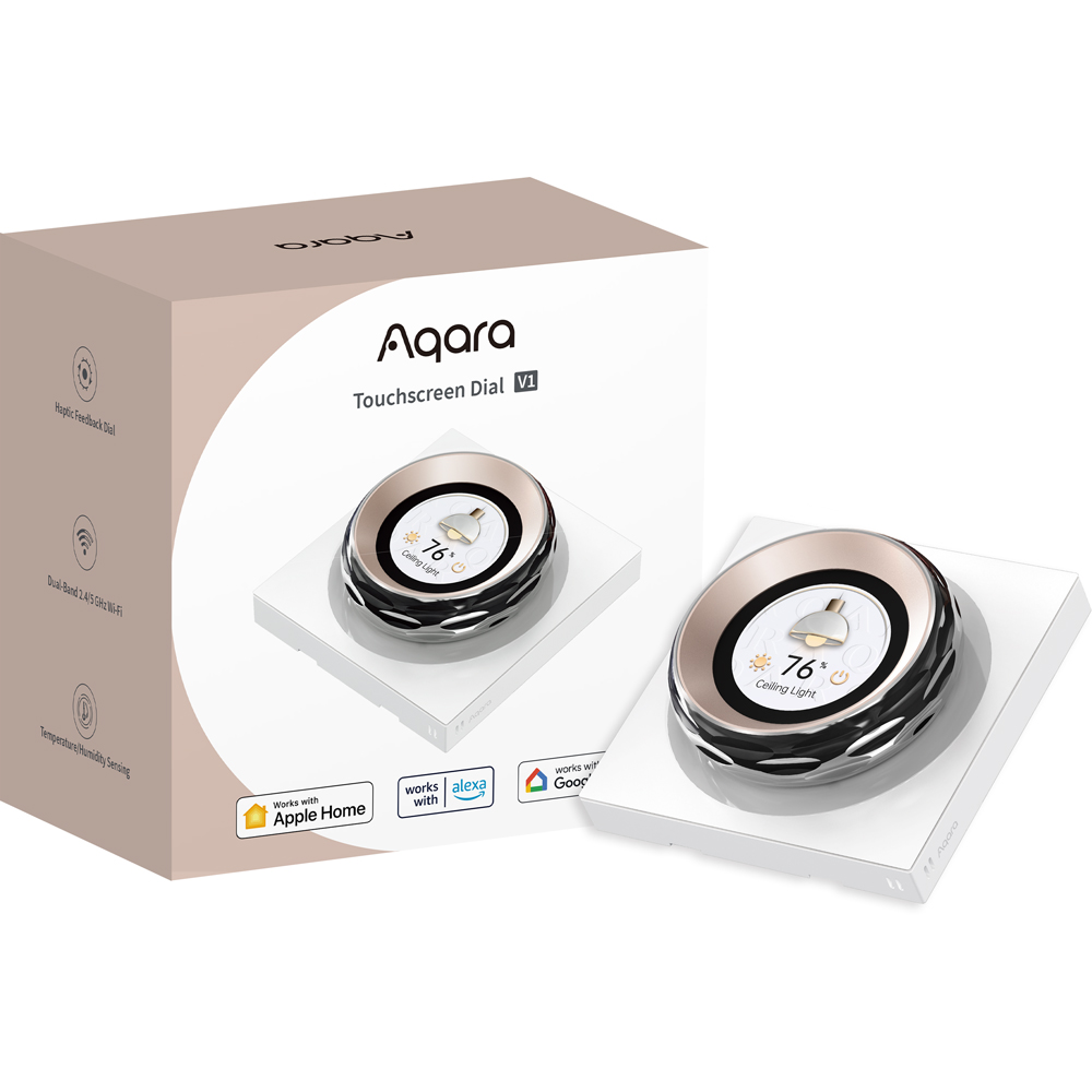 Aqara Touchscreen Haptic Feedback Rotary Dial Wall Switch V1 EU Image 2