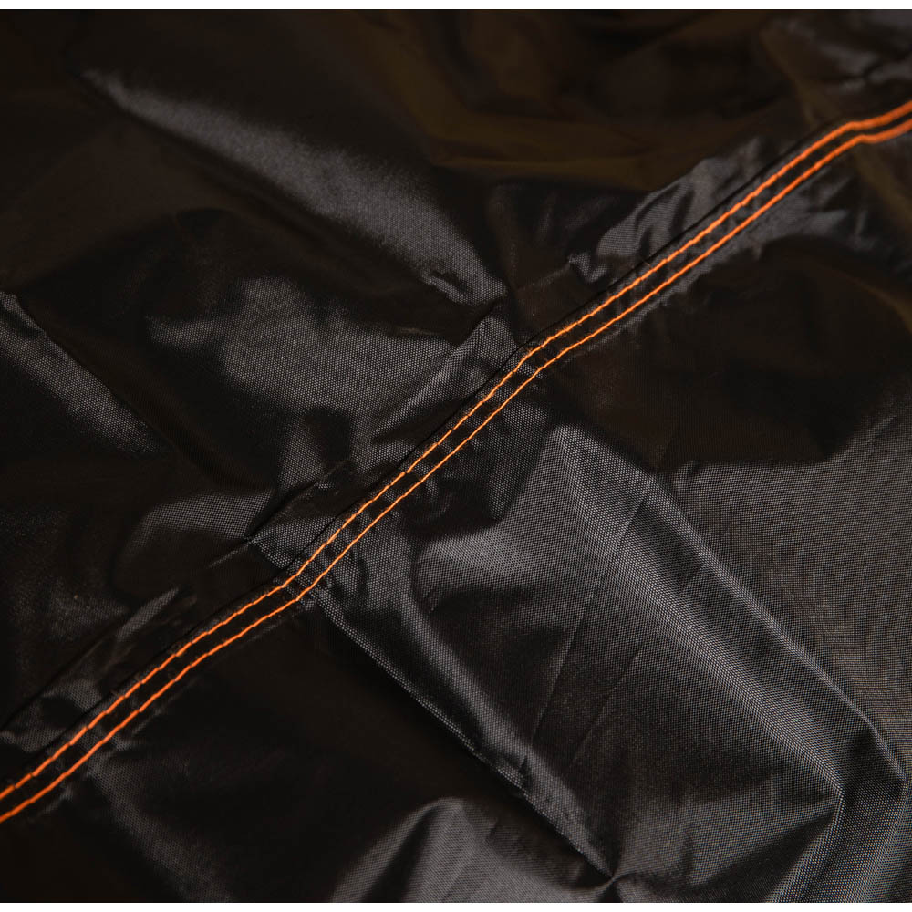 Samuel Alexander Black Waterproof Anti-UV Windproof Outdoor Protective Fire Pit Cover 60 x 82cm Image 7
