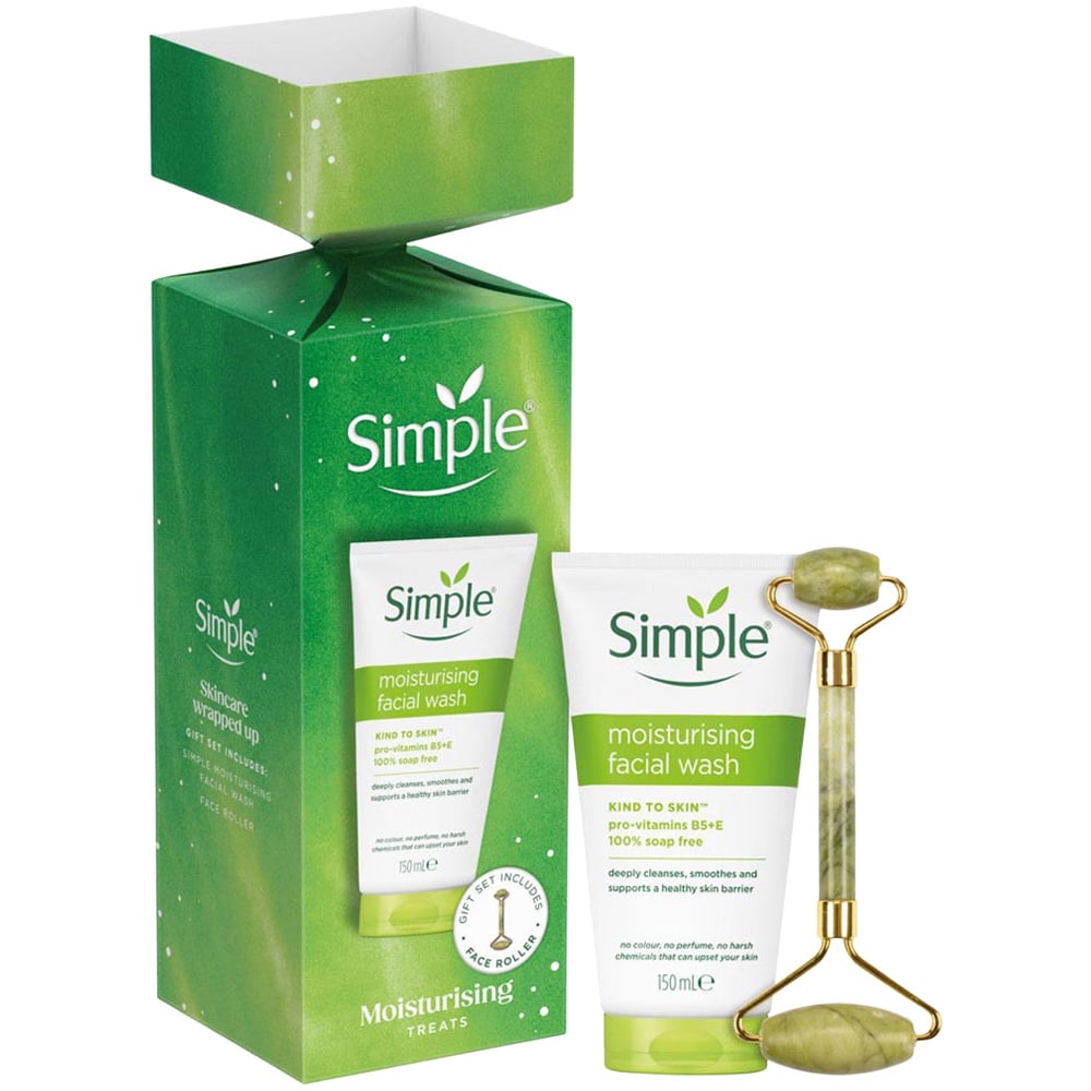 Simple Moisturising Skincare Face Wash Gift Set 2 Pack Image 2