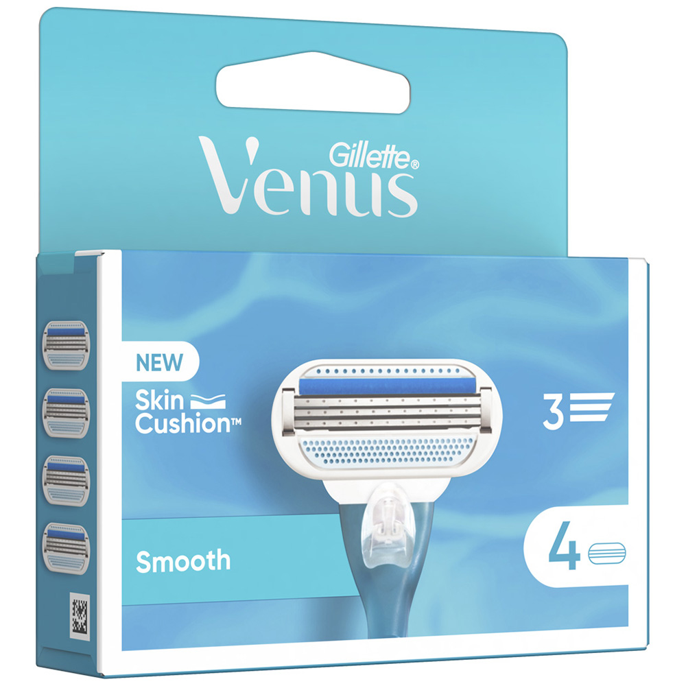 Gillette Venus Smooth Razor Blades 4 Pack  4 pack Image 3