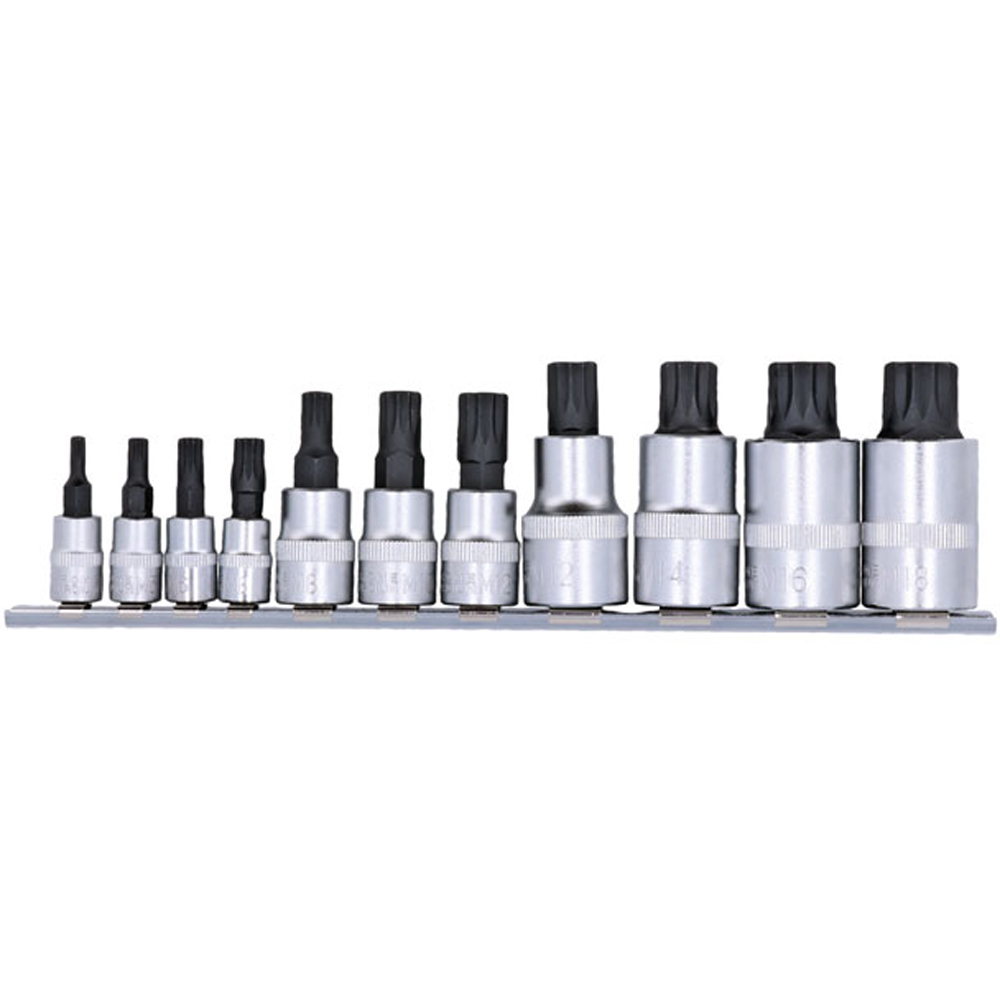 Laser 11 Piece Magnetic Spline Bit Set Image 3