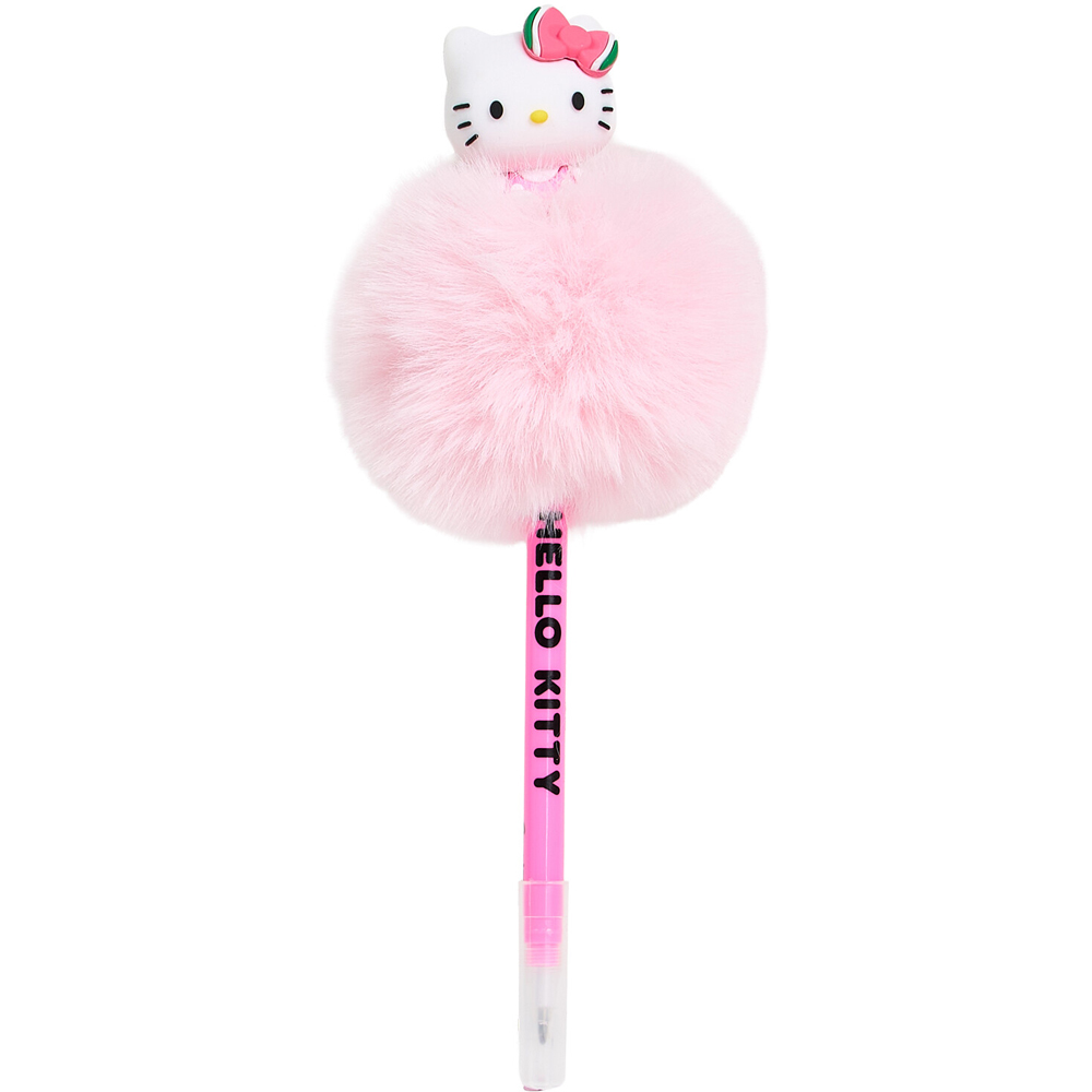 Hello Kitty Watermelon Pom Pom Pen Pink Image 3