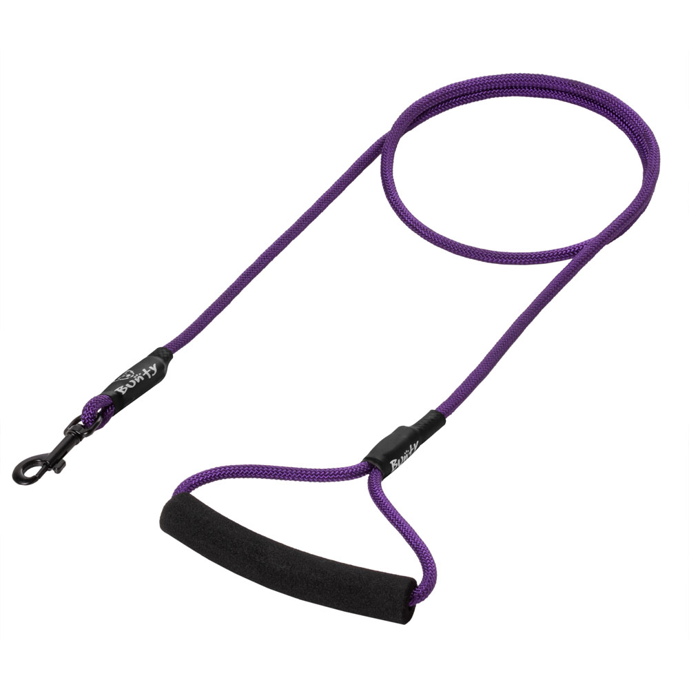 Bunty Small Purple Rope Lead Image 1