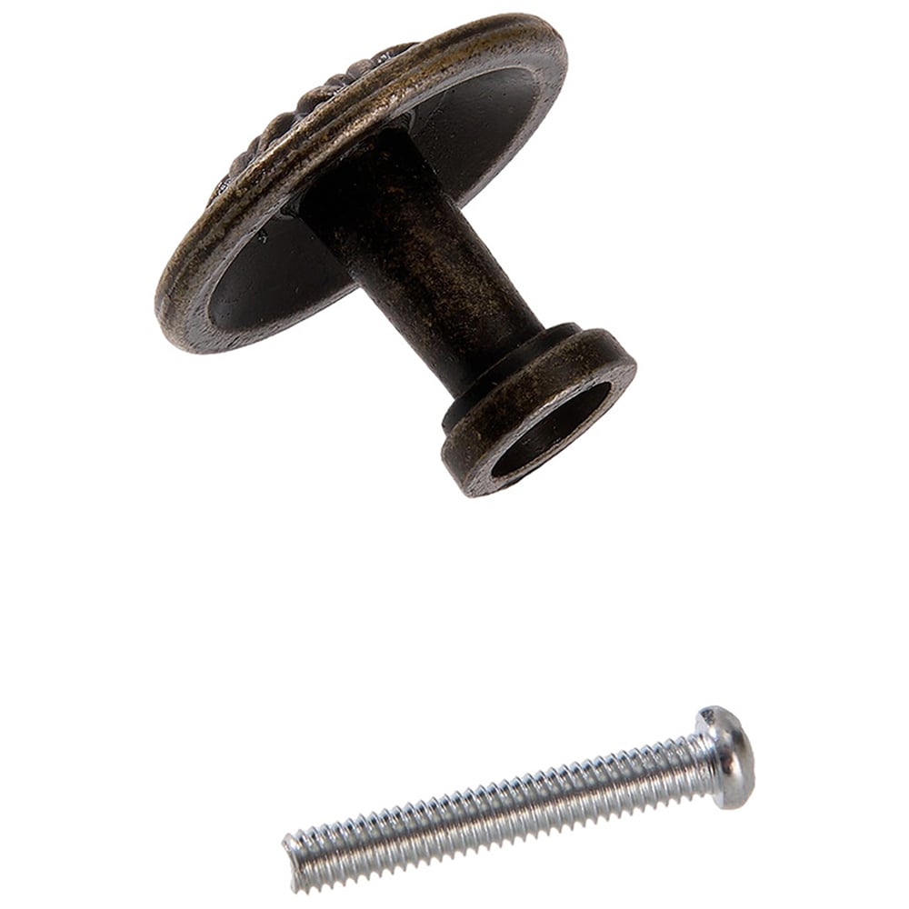 Living and Home Bronze Zinc Alloy Vintage Furniture Knob 6 Pack Image 7