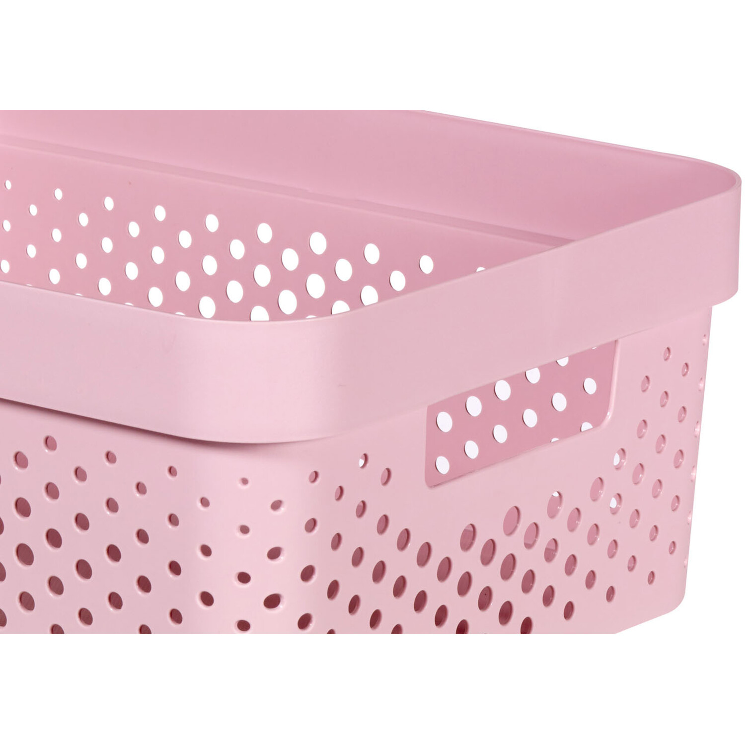 Curver Infinity Dots Storage Box   - Pink / 11l Image 3