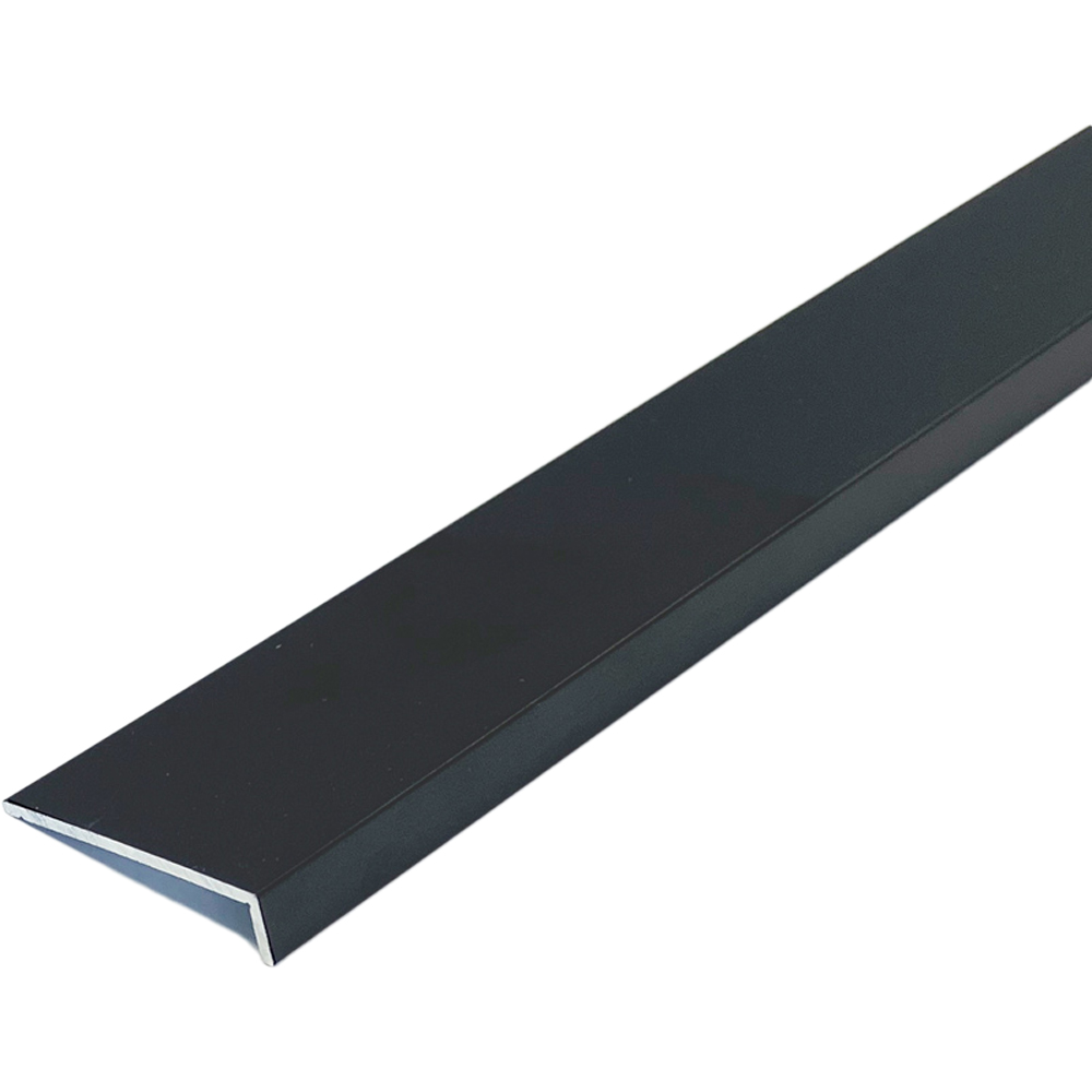 Wetwall Alloy Matt Anthracite Edge Profile 3050mm Image 1