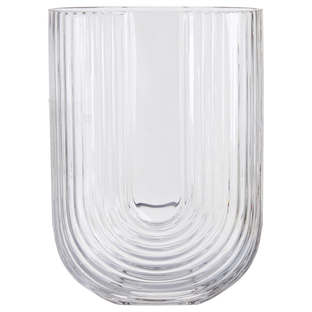 Wilko Large Clear Rainbow Vase Image 2