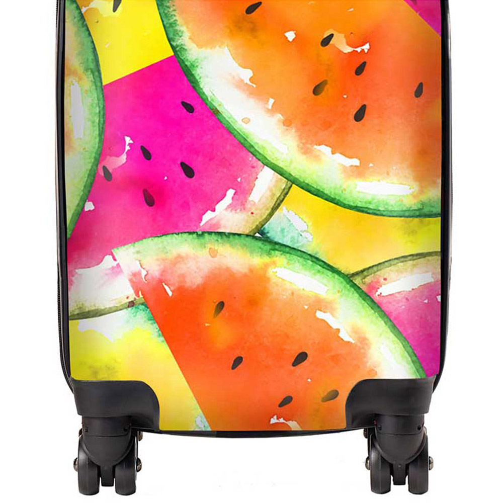 Warren Reed Designer Small Watermelon Design Suitcase Image 2