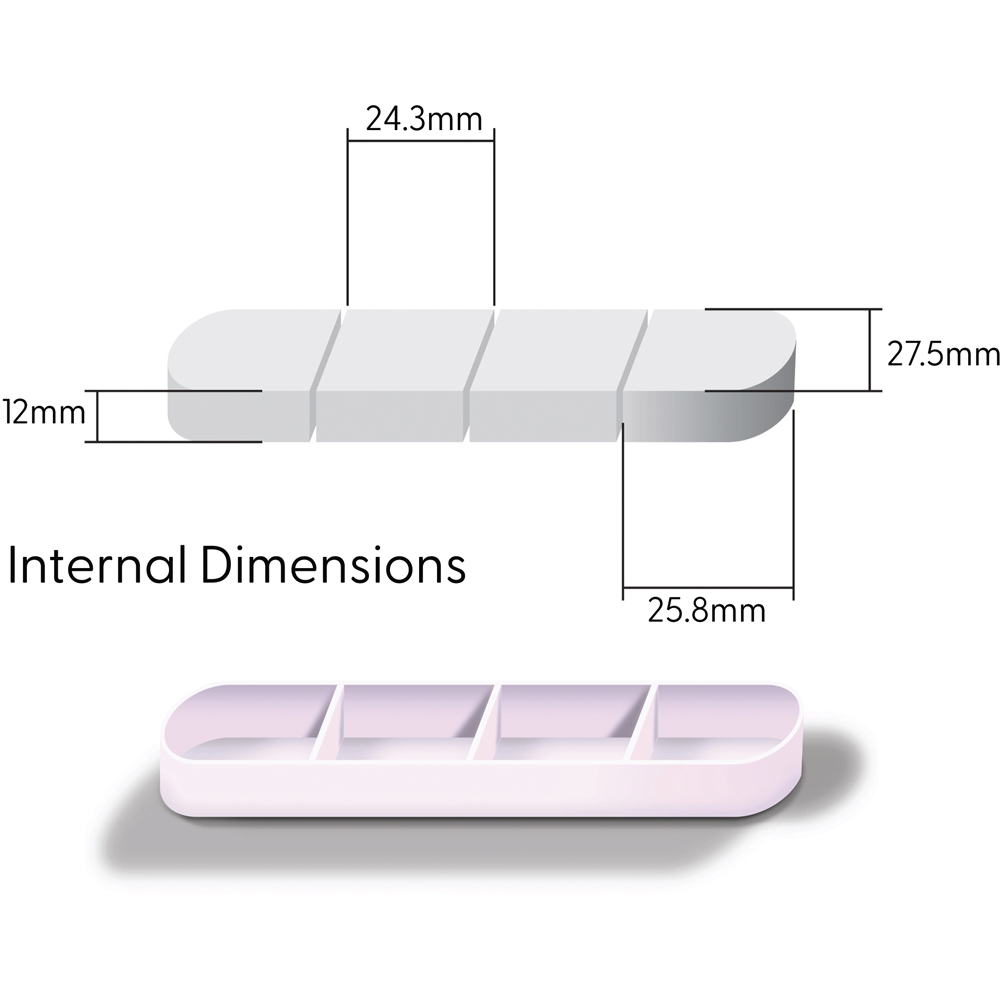 Aidapt Weekday Pill Dispenser Image 5