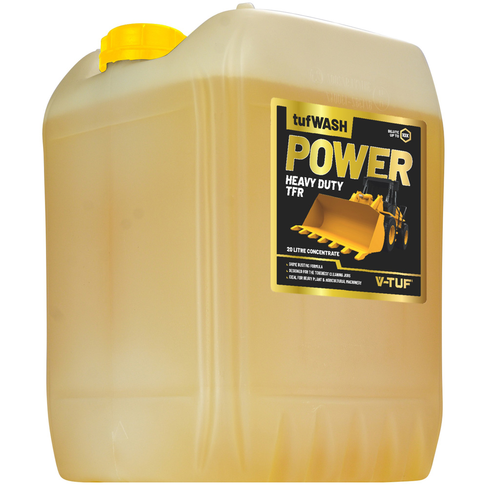 V-TUF tufWASH Heavy Duty Power Traffic Film Remover and Machine Cleaner 20L Image
