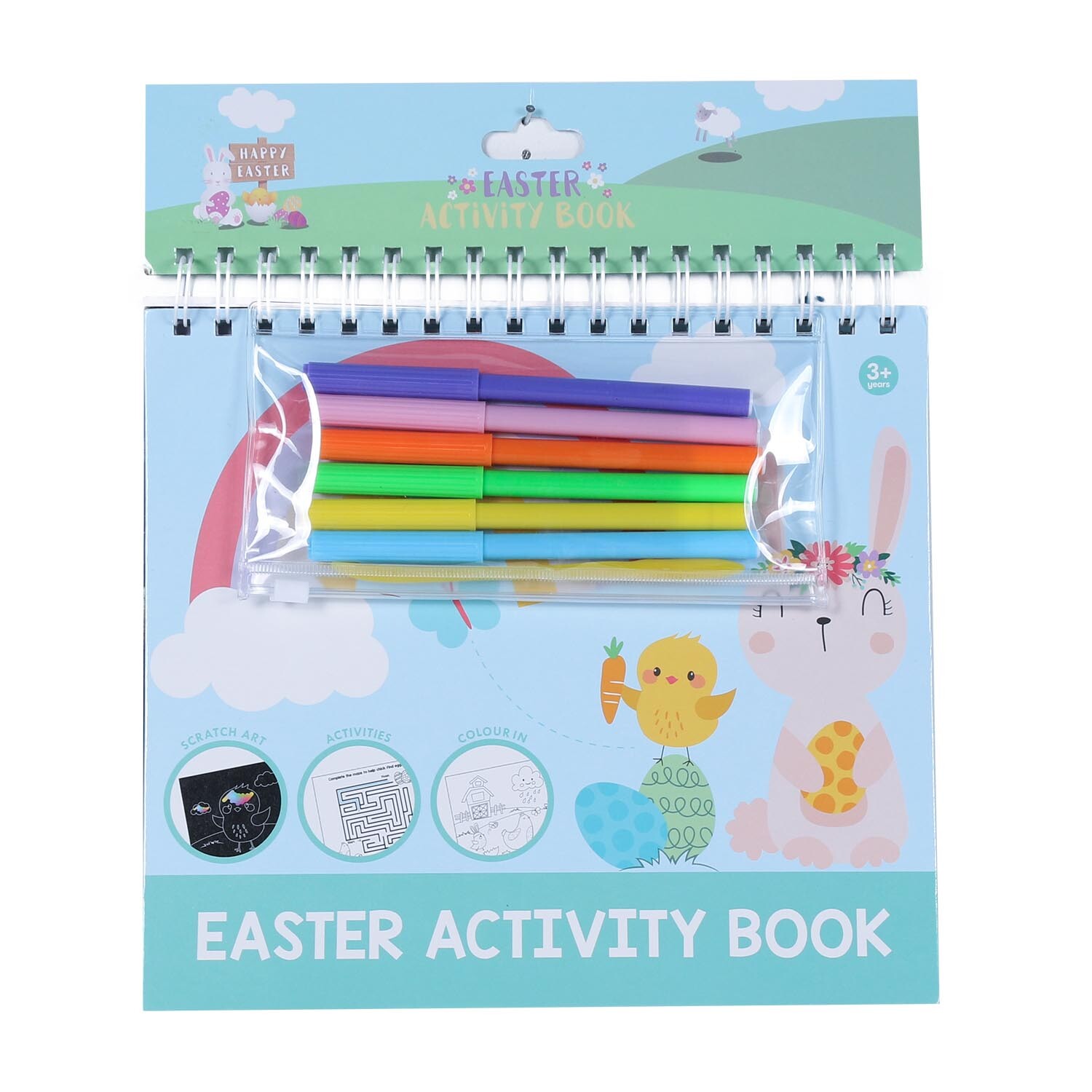 Easter Activity Book with Pens Image