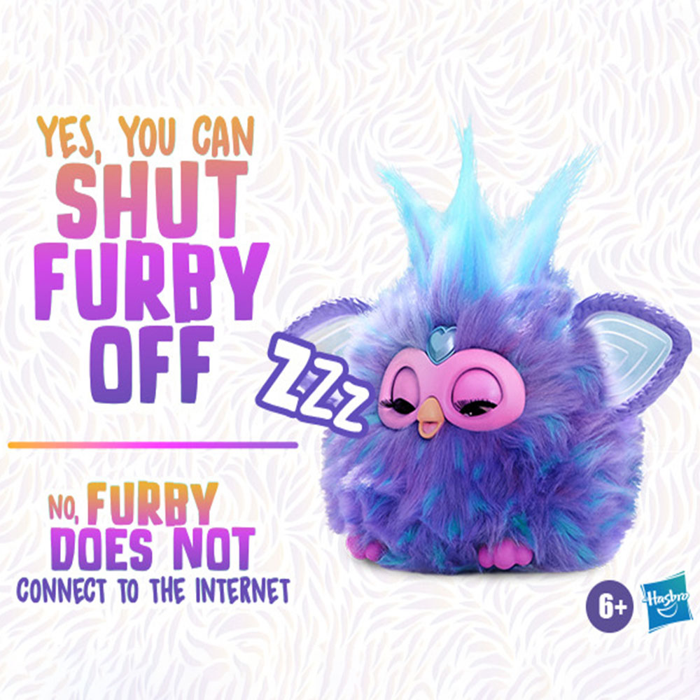 Furby Purple Interactive Plush Toy Image 6
