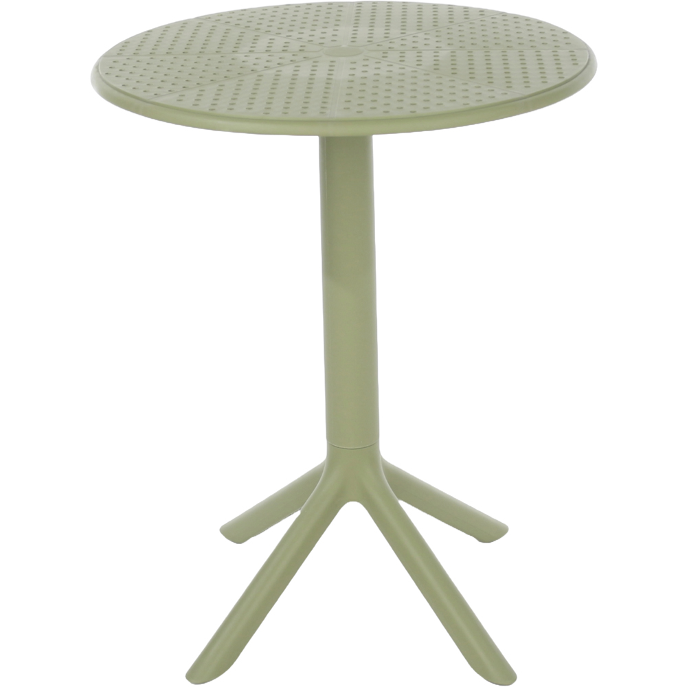 Core Products Rimini Cala 2 Seater Moss Green Bistro Table Set Image 2