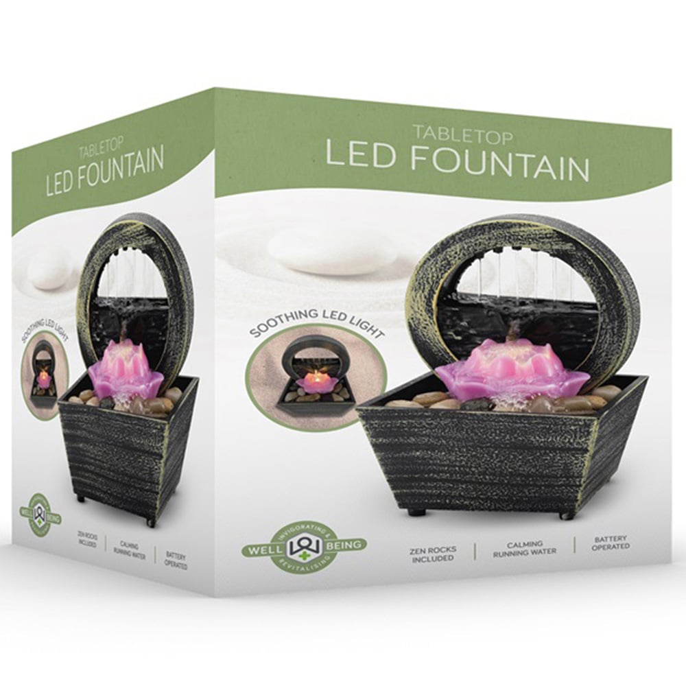 Wellbeing Tabletop Water Fountain Image 3