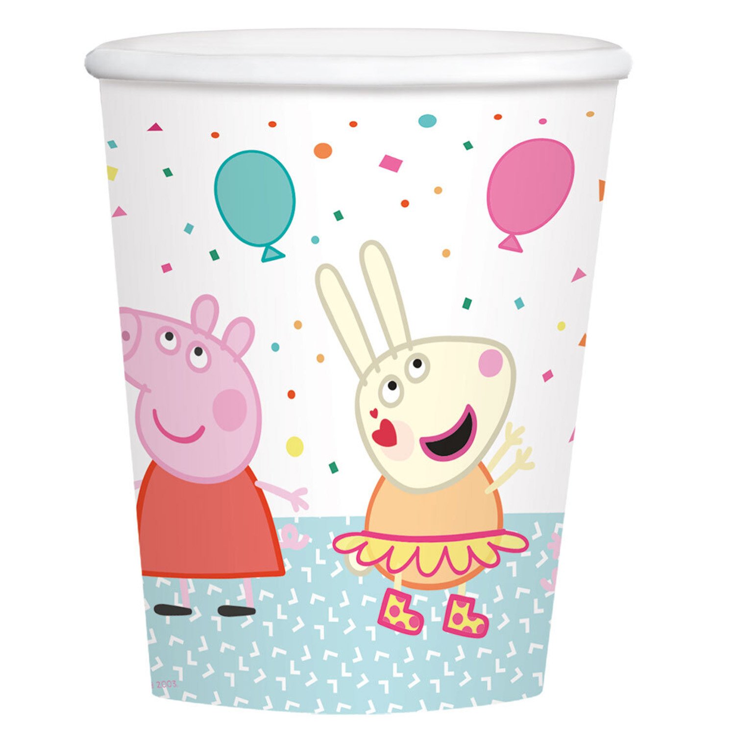Pack of 8 Peppa Pig Cups Image