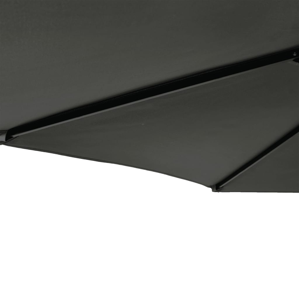 vidaXL Anthracite Garden Parasol with Steel Pole 2.25m Image 7