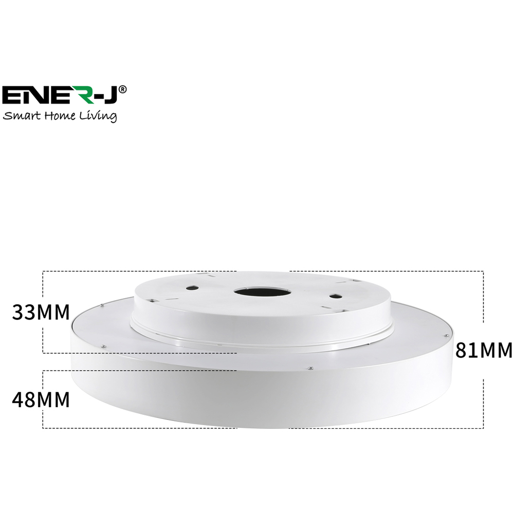 ENER-J 45W Animated Sky and Sunset Scenes RGBIC LED Round Ceiling Light 390mm Image 7