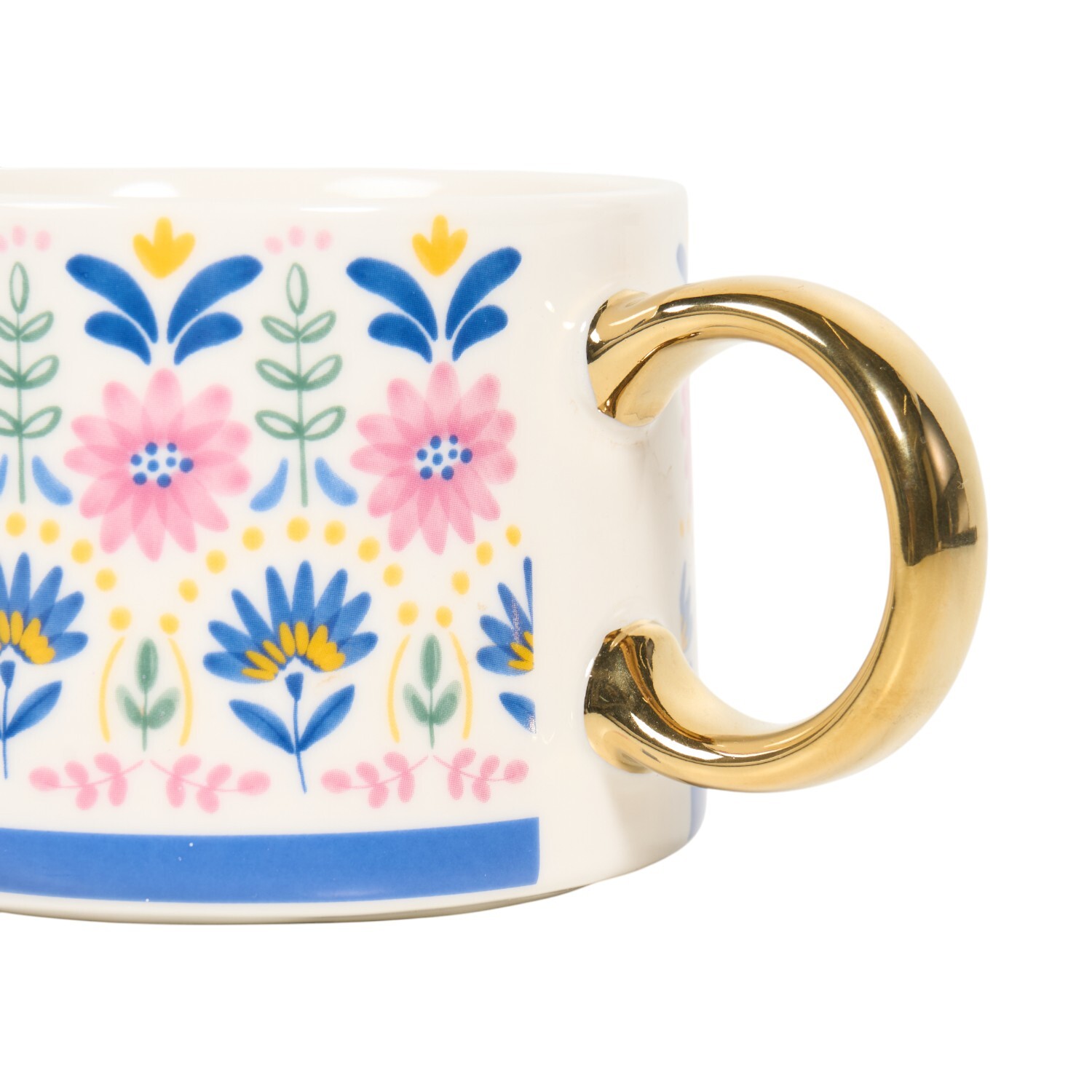 Decal Mug with Metallic Handle Image 3