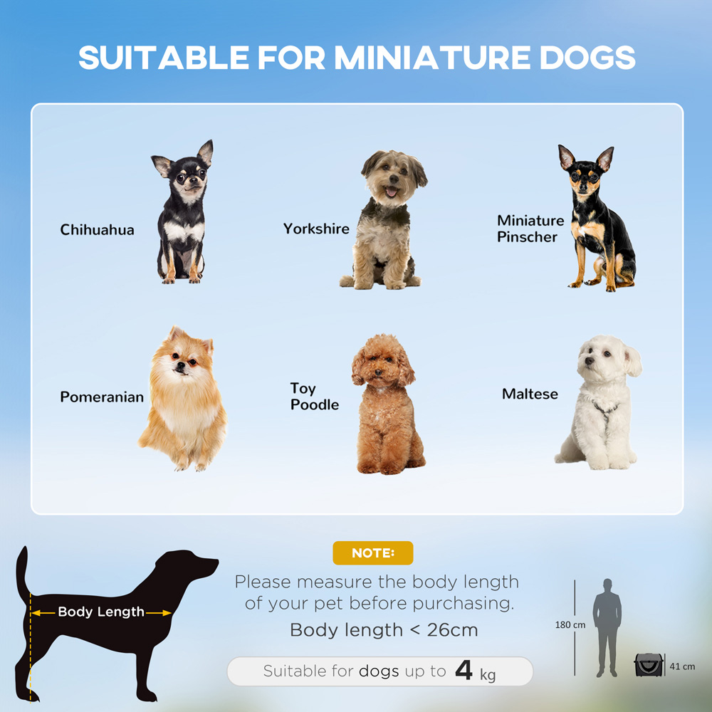 PawHut Folding Fabric Pet Travel Carrier Cage Image 7