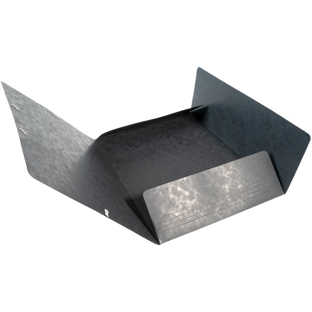Exacompta A4 Black 3 Flap Elastic Folder 25 Pack Image 3