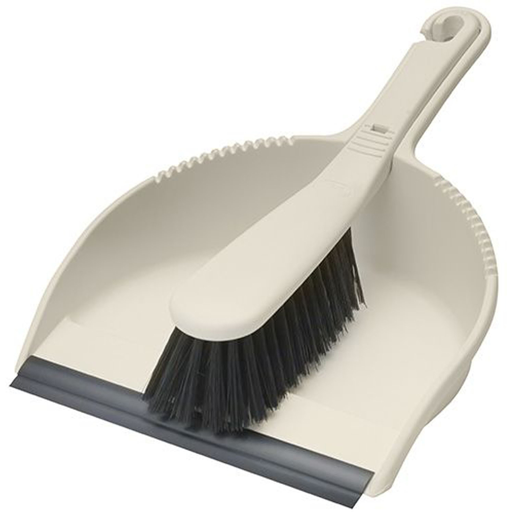 Addis Stiff Bristle Dustpan and Brush Set Image