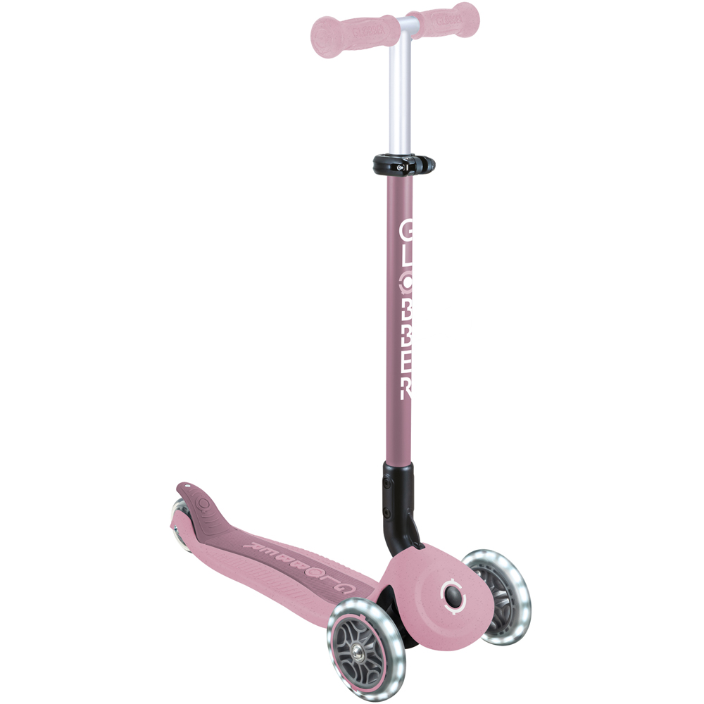 Globber Go Up Active Lights Ecologic Berry Kids Scooter Image 3