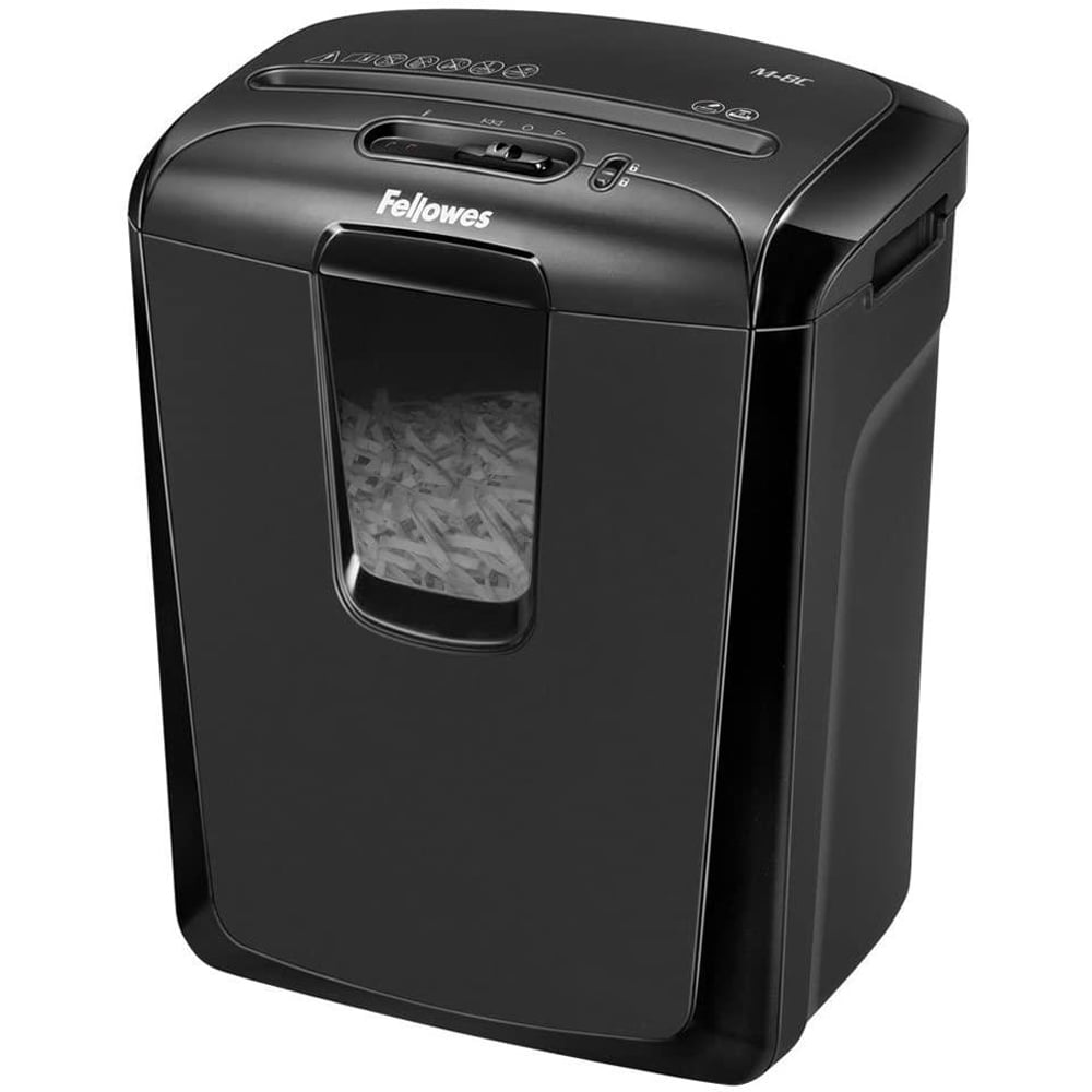 Fellowes Powershred M-8C Cross Cut Shredder with Safety Lock 15L Image 1