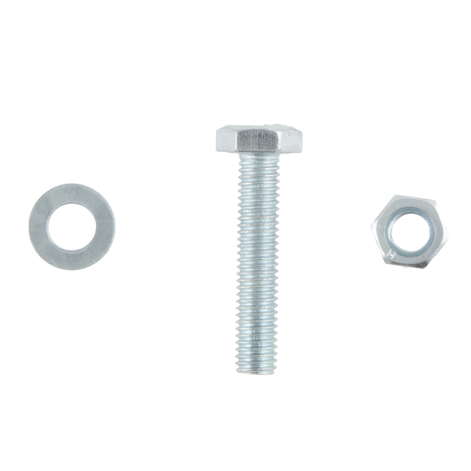 Hiatt M8 x 40mm Hex Bolt Nut and Washer 10 Pack Image 2
