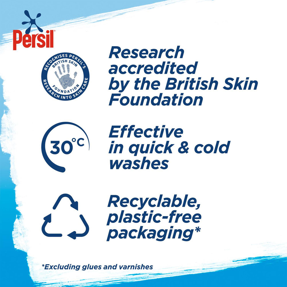 Persil Non Bio 3 in 1 Washing Capsules XL 36 Washes 4 Pack Image 5