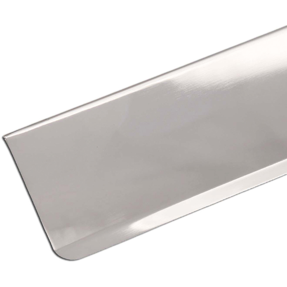 Spira Brass Polished Chrome Large Letter Tidy Flap 300 x 87mm Image 4