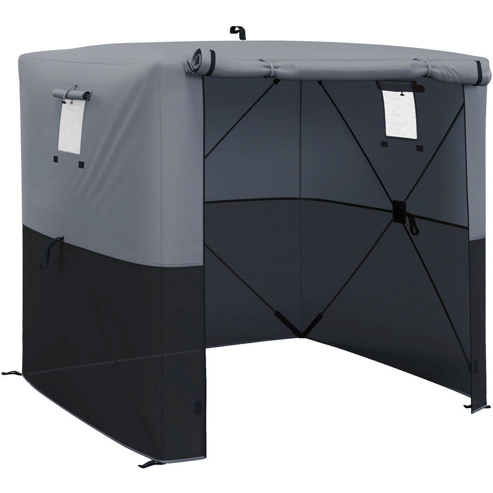 Outsunny 2 x 2m Black Pop Up Gazebo Image 2