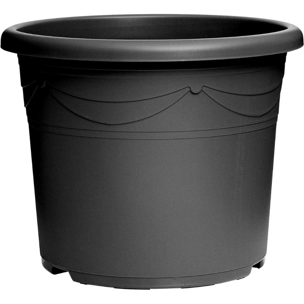 Garden Gear Sandra Graphite Grey Decorative Plant Pot 10L Image