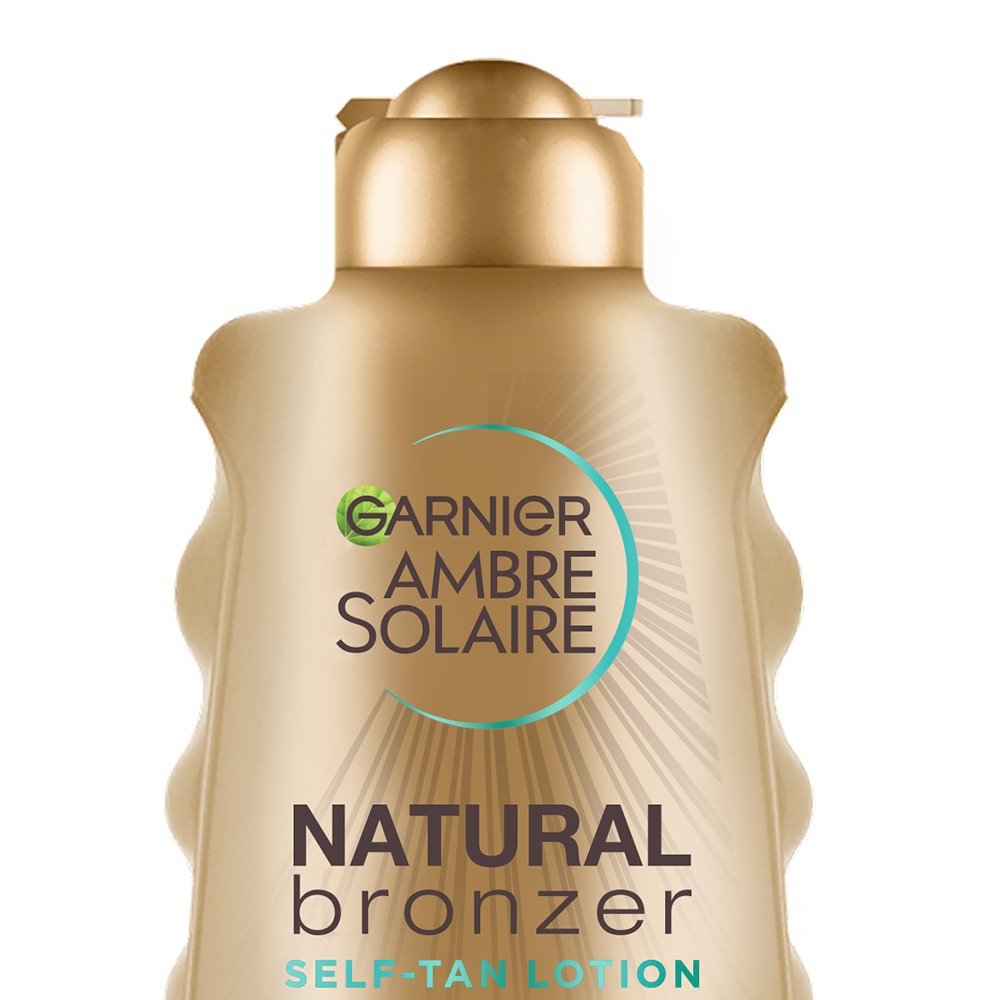 Garnier Ambre Solaire Natural Bronzer Medium Self-Tan Lotion 200ml Image 2