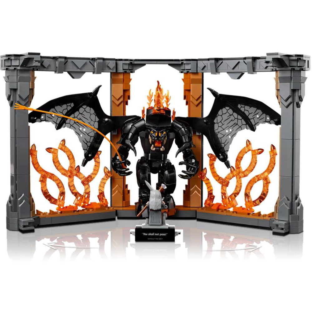 LEGO Icons 10367 The Lord of the Rings Balrog Book Nook Set Image 5