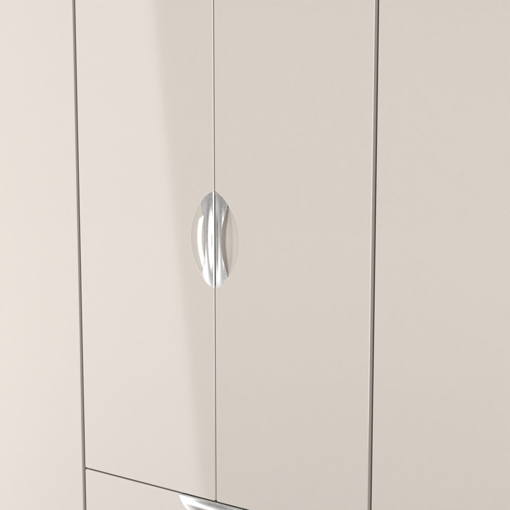 Crowndale Camden 6 Door 2 Drawer Kashmir Gloss Wardrobe Ready Assembled Image 9