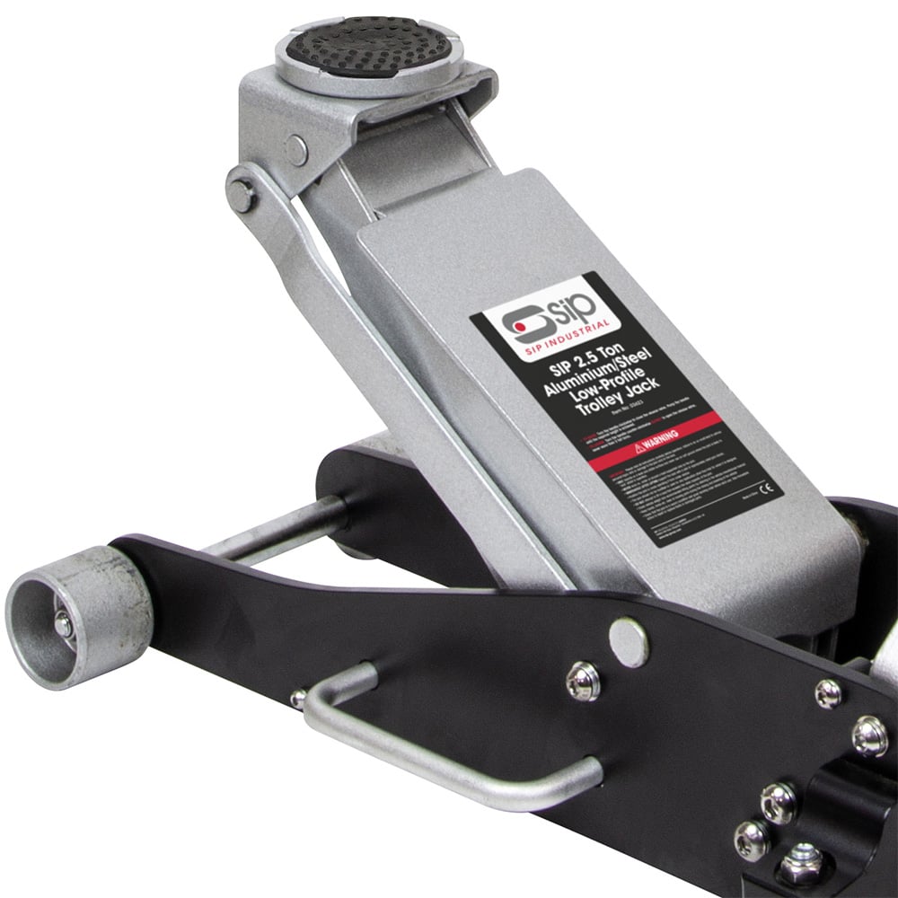 SIP 2.5 Tonne Aluminium Low Profile Trolley Jack Image 2