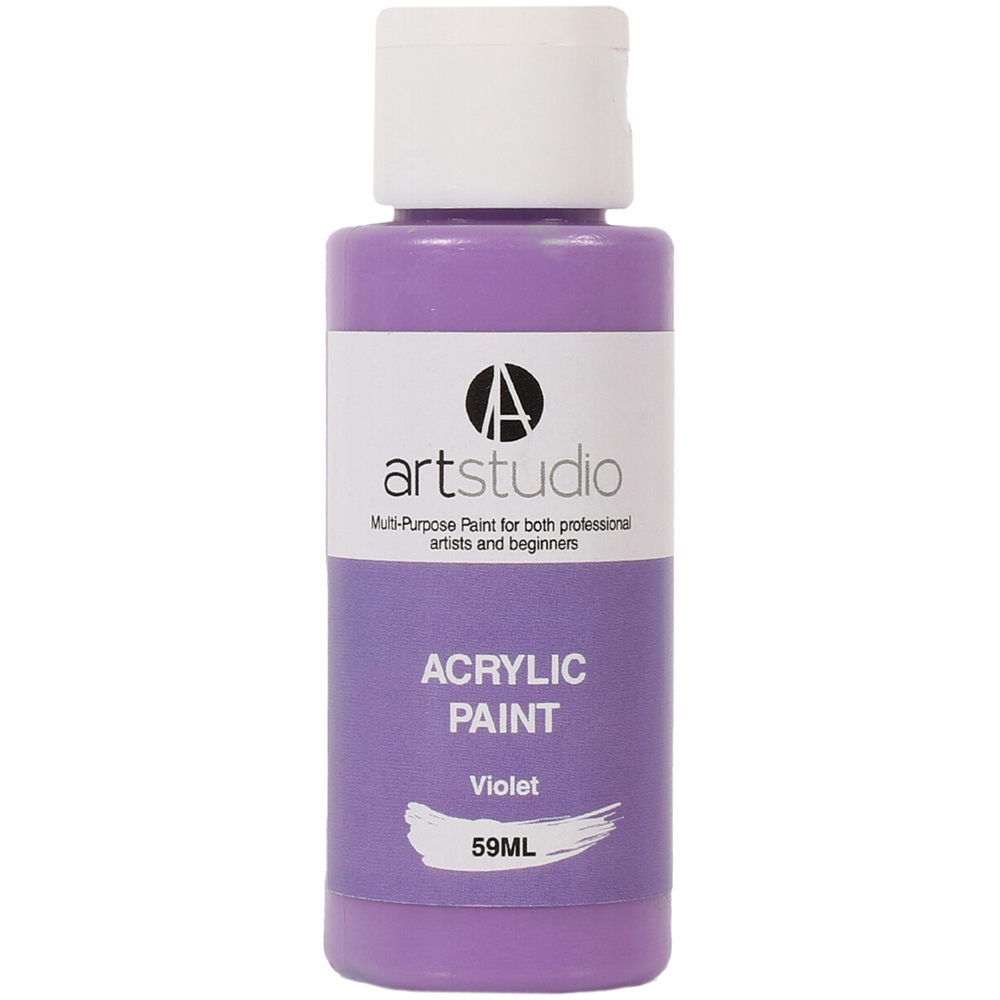 Art Studio Acrylic Paint   - Violet / 59ml Image