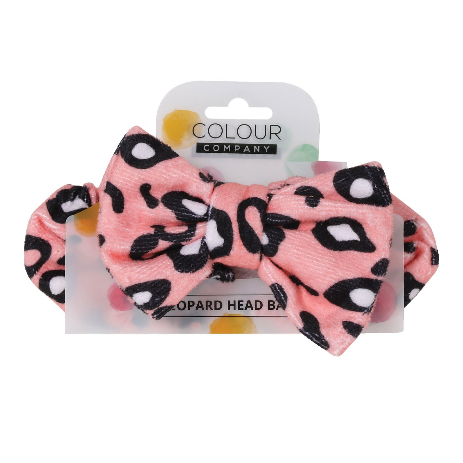 Colour Company Leopard Head Band - Pink Image
