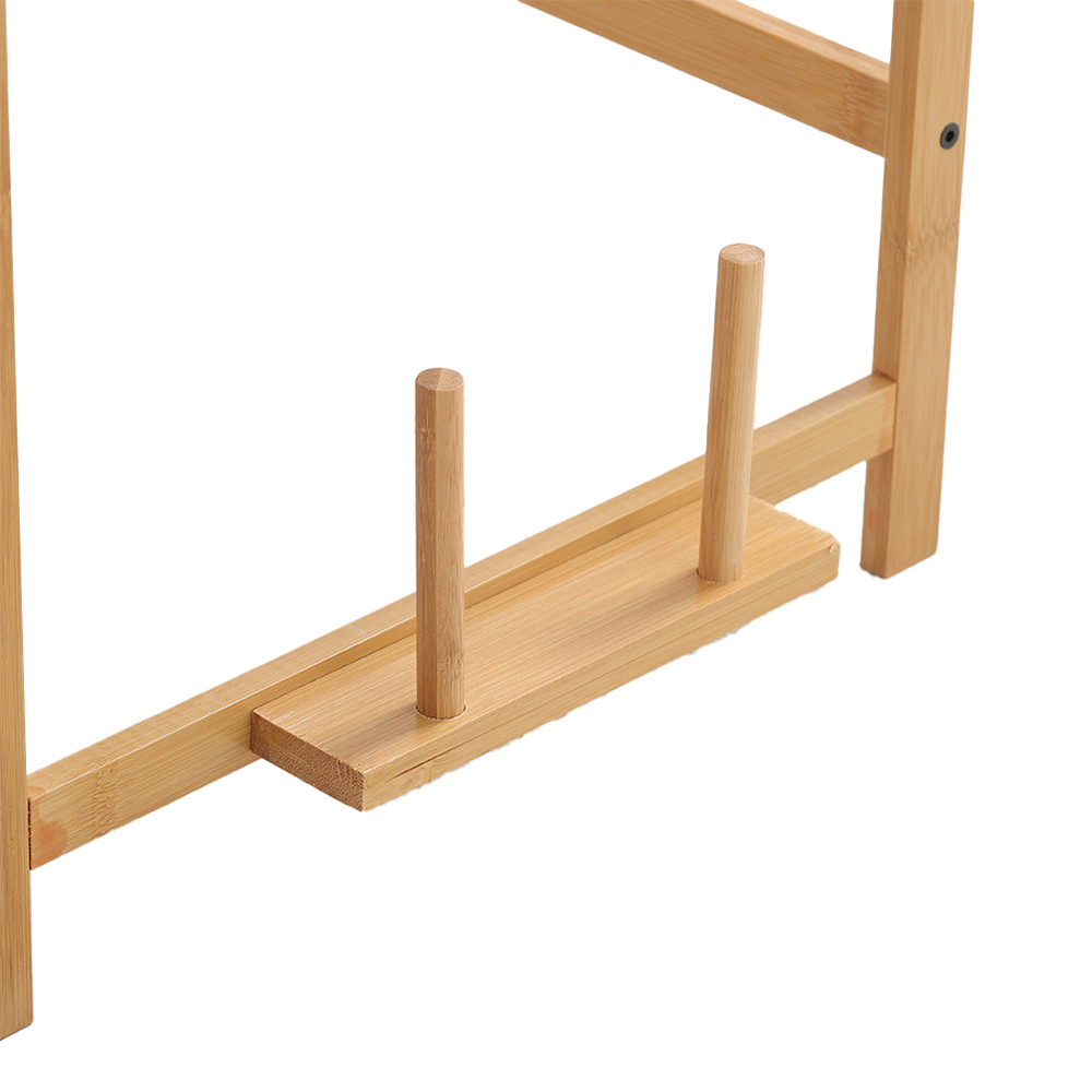 Living and Home Free Standing Kitchen Spice Rack Organiser with Hook Image 7