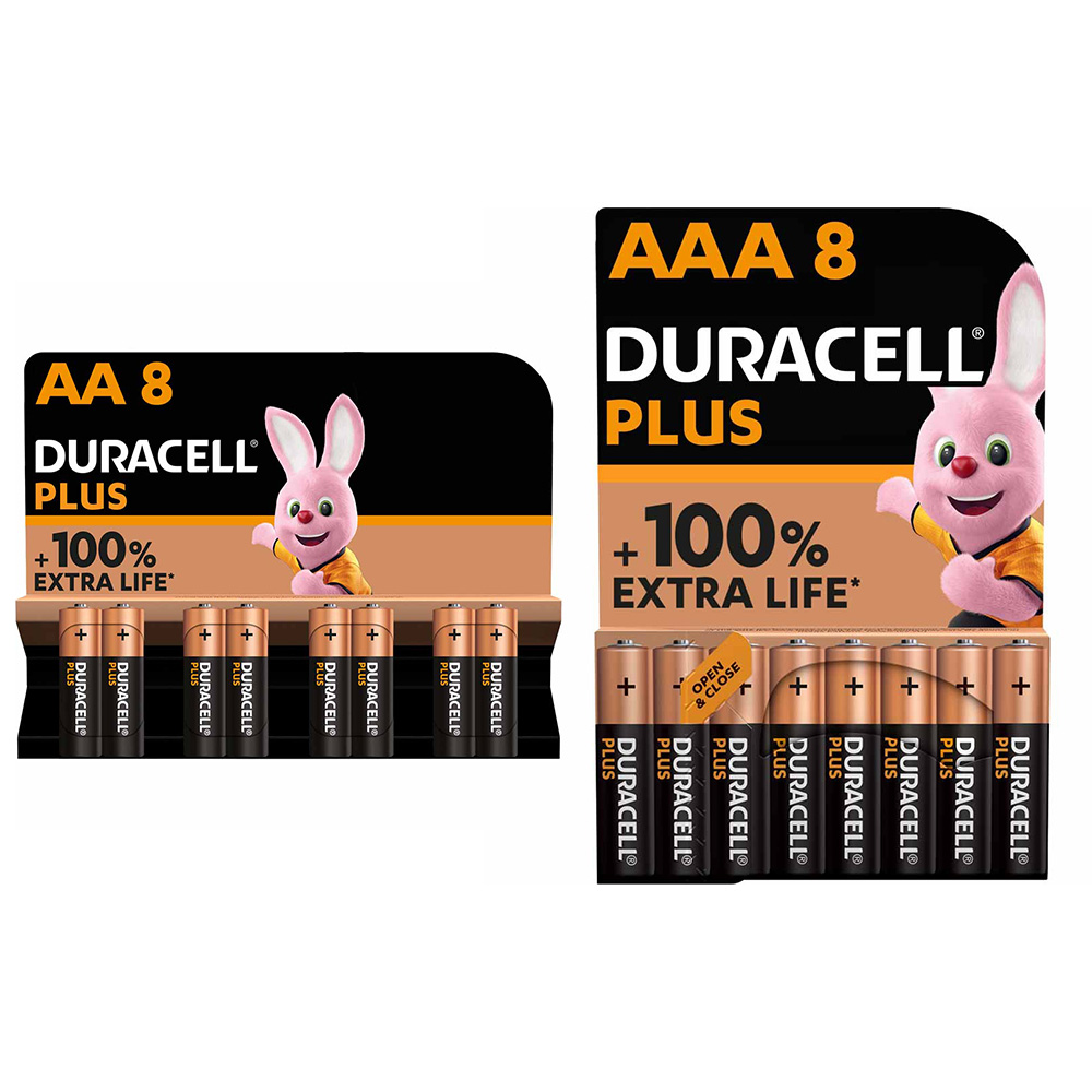 Duracell Plus 16 Battery Bundle Image 1